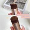 1pc Portable Foundation Brush Makeup Brush Bevel Top For Liquid Cream And Powder Contour Buffing Blending Concealer Face Brush
