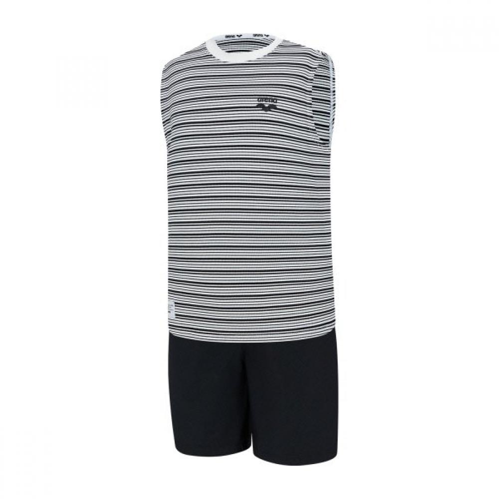 Arena Boys Split Rash Guard Set  A5bb1bs04 Blk blacks/85