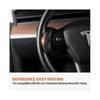 For TESLA Model  S/X Counterweight Ring Autopilot FSD Automatic Assisted Driving AP Steering Wheel Booster