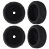 4Pcs RC Car Tire 112 mm Diameter Rubber Tire Plastic Hub Universal RC Car Wheel Tire for 1 8 Models