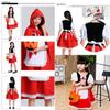Little Red Riding Hood Princess Dress Halloween Fairy Tale Costume For Children