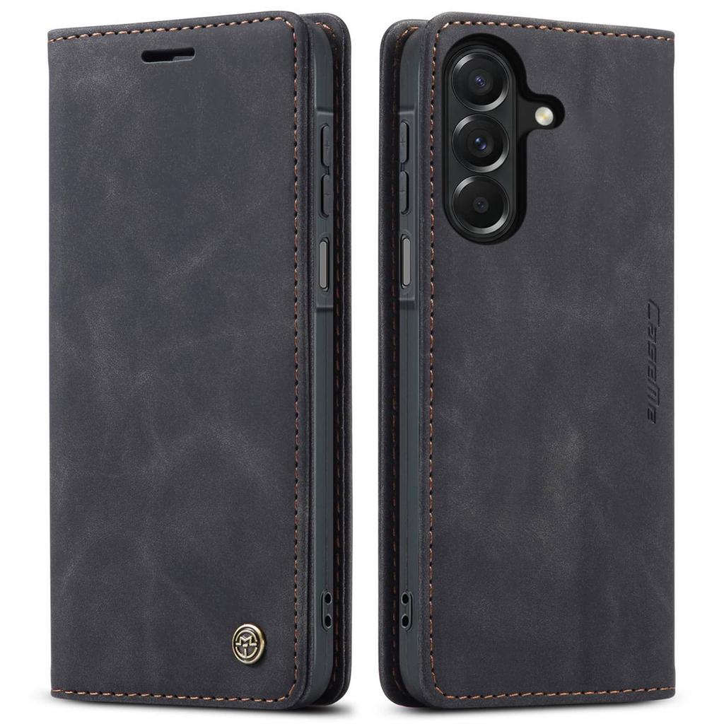 Flip Wallet Case for Samsung Galaxy A27, Leather Magnetic Folio Cover with Card Holder, Kickstand - TPU Shockproof Durable Case
