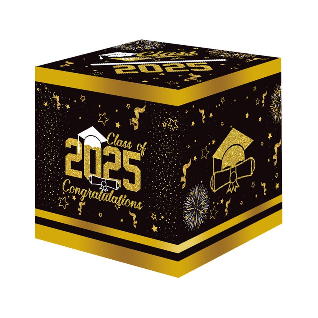 Graduation Season Party Decoration Lottery Box Graduation Party Decoration Game Voting Box Message Box