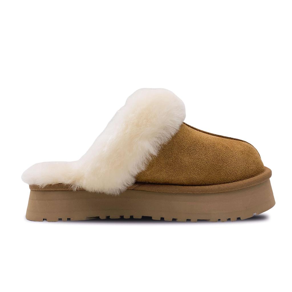 UGG Slip Resistant Closed Toe Slippers Women's Chestnut Brown 1122550-CHE(Team188-S-BOX)