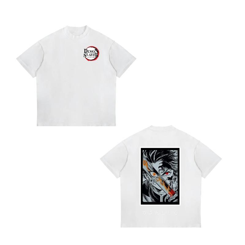 Demon Slayer Blade Charcoal Jiro Extra Large Mens SpringSummer New Product Casual Mens and Womens Tshirt