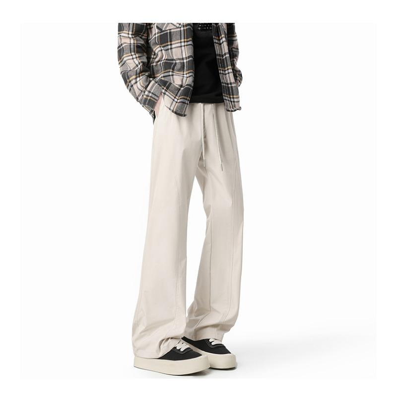 Lamb Velvet Pants for Boys In Winter New Style Plus Velvet Thickened Men's Casual Cotton Pants Plus Velvet