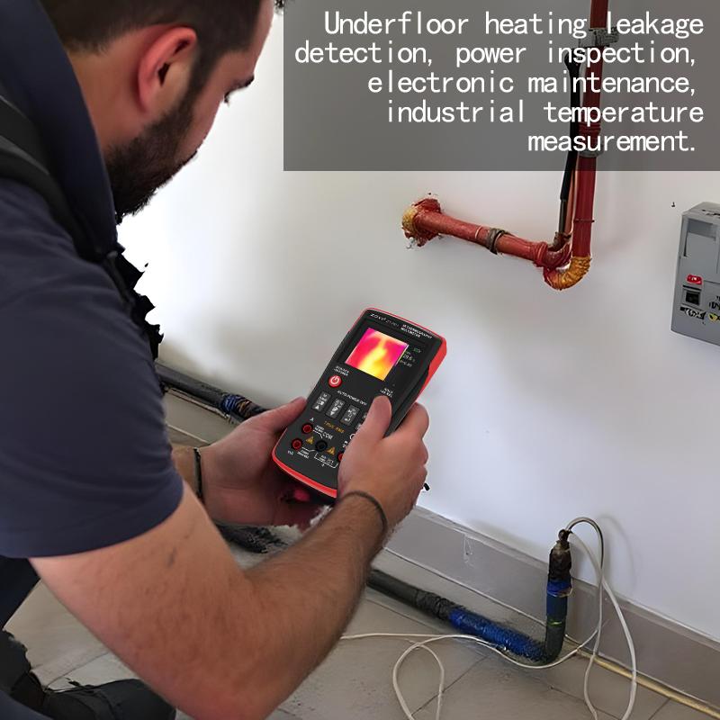 ZOYI ZT-R01 2-in-1 Thermal Imaging Multimeter, Professional Digital Multimeter with IR Camera, 32x32 Resolution 25000countsT-RMS