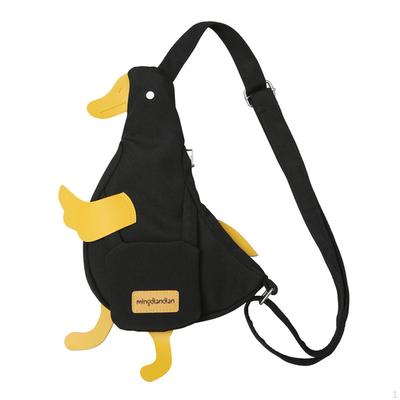 Duck Shape Crossbody Bag for Women Y2K Chest Day Purse Casual Fanny Pack Tote