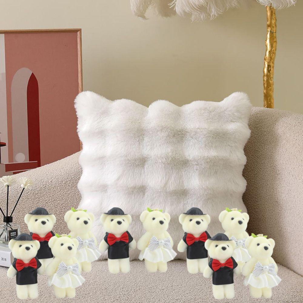 Foam Bear Mini Bear Flower Bouquet Couple Bear Cartoon Bouquet Doll  Girl Birthday Gift