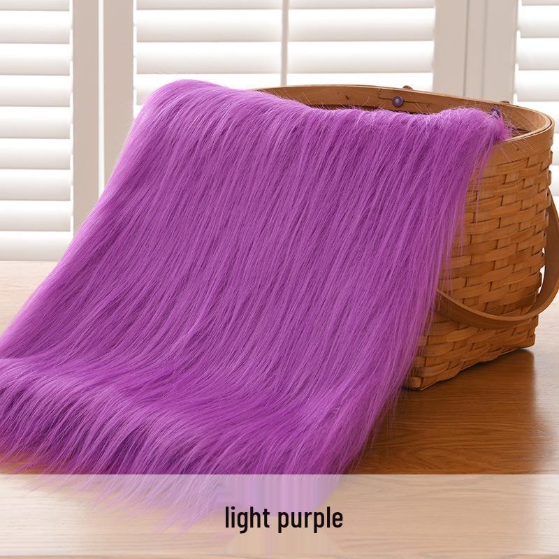 12cm Long Pile Faux Fur Fabric for Cosplay and Fursuit Toys