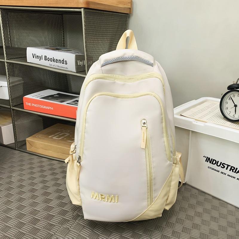 New Product Schoolbag Female Ins Large Capacity High School College Student Backpack Male Junior High School Student High School Student Backpack