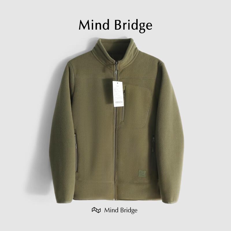

Mind Bridge Men s Sherpa Fleece Pullover Jacket S