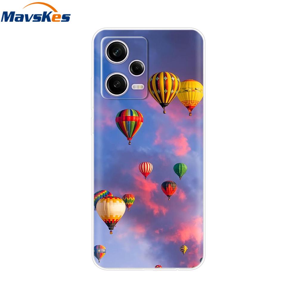 For Xiaomi Redmi Note 12 Pro 5G Case Transparent Soft TPU Back Cover For Redmi Note 12 Pro Plus Note12 5G 4G Cases Cover Fundas