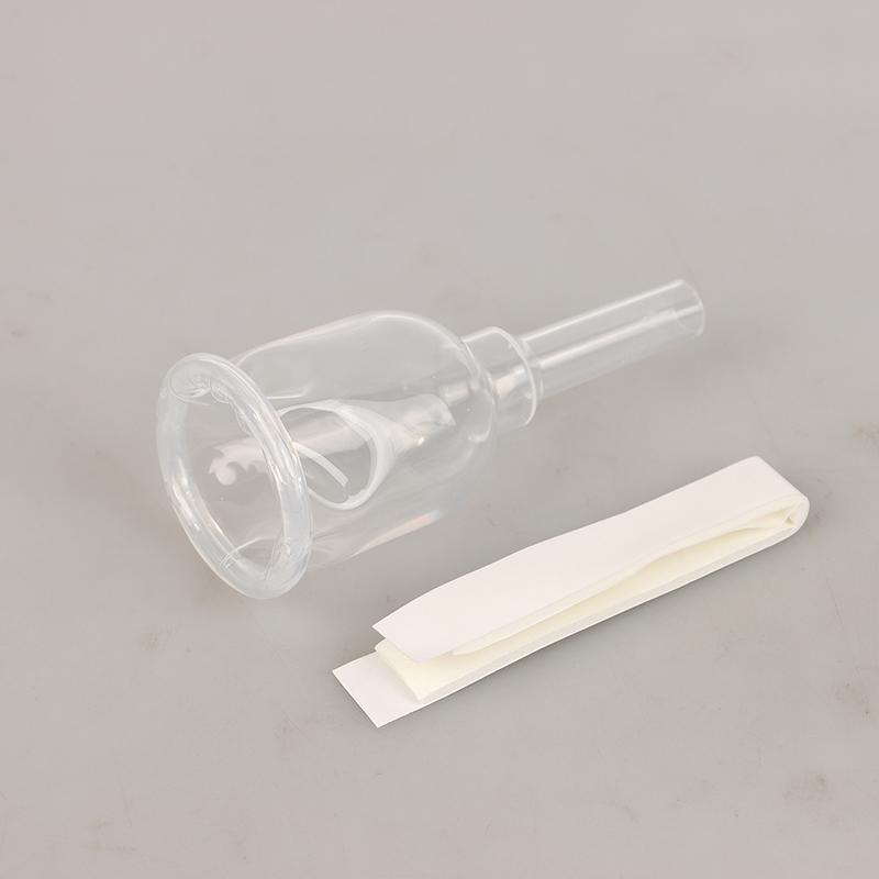 Sterilized Comfortable Medical Silicone Male External Catheter Self Adhesive Silicone Catheter External Size S M L