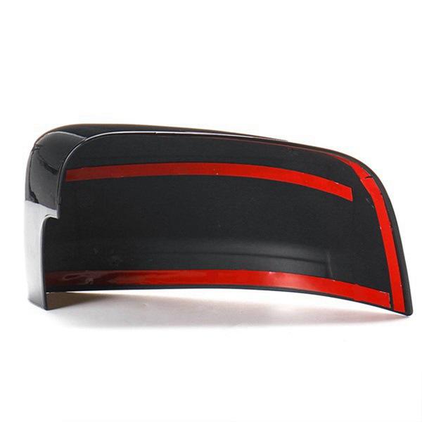 Pair of rearview mirror covers for 2011-2019 Jeep Grand Cherokee.