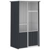 Vidaxl Aviary, Anthracite, 115X78X200 Cm, Galvanized Steel