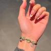 Adjustable Trendy Black String Bracelet For Couples Geometric Ethnic 2024 Design