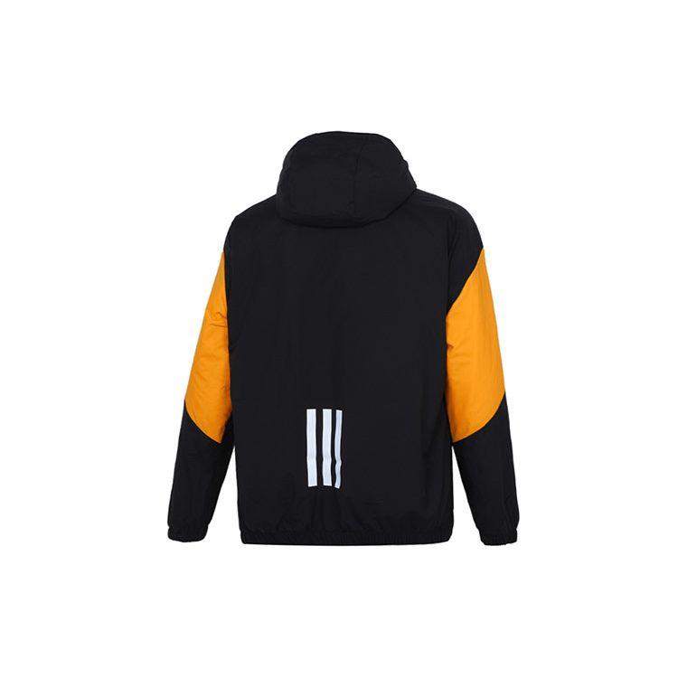 Adidas Bts Hd Jacket Casual Sports Warm Hooded Cotton Coat Winter Men Jacket Black GT6589