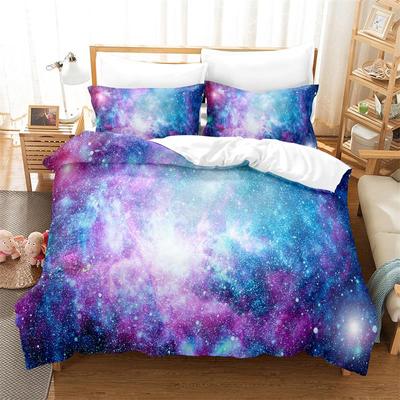Starry Sky Bedding Set, Starry Sky Duvet Cover, 3d Bedding Digital Printing Bed Linen Queen Size Bedding Set Fashion Design