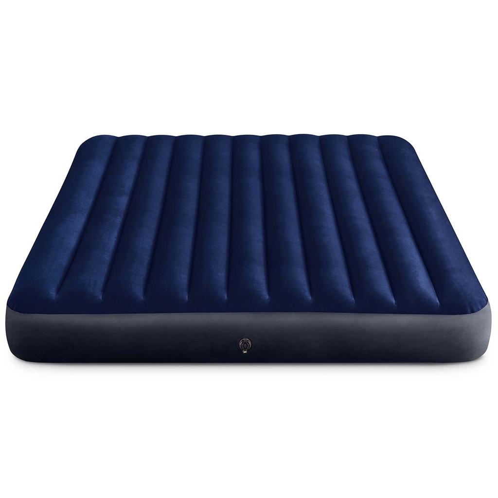 Inflatable Mattress 203X183X25 Cm With Piston Pump Intex 64755