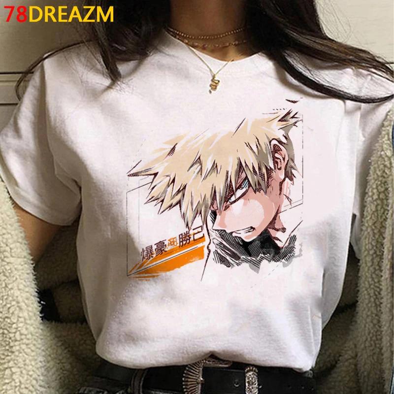 My Hero Academia Top Tees T Shirt Unisex  Harajuku Kawaii Tumblr T-shirt Tshirt  Vintage