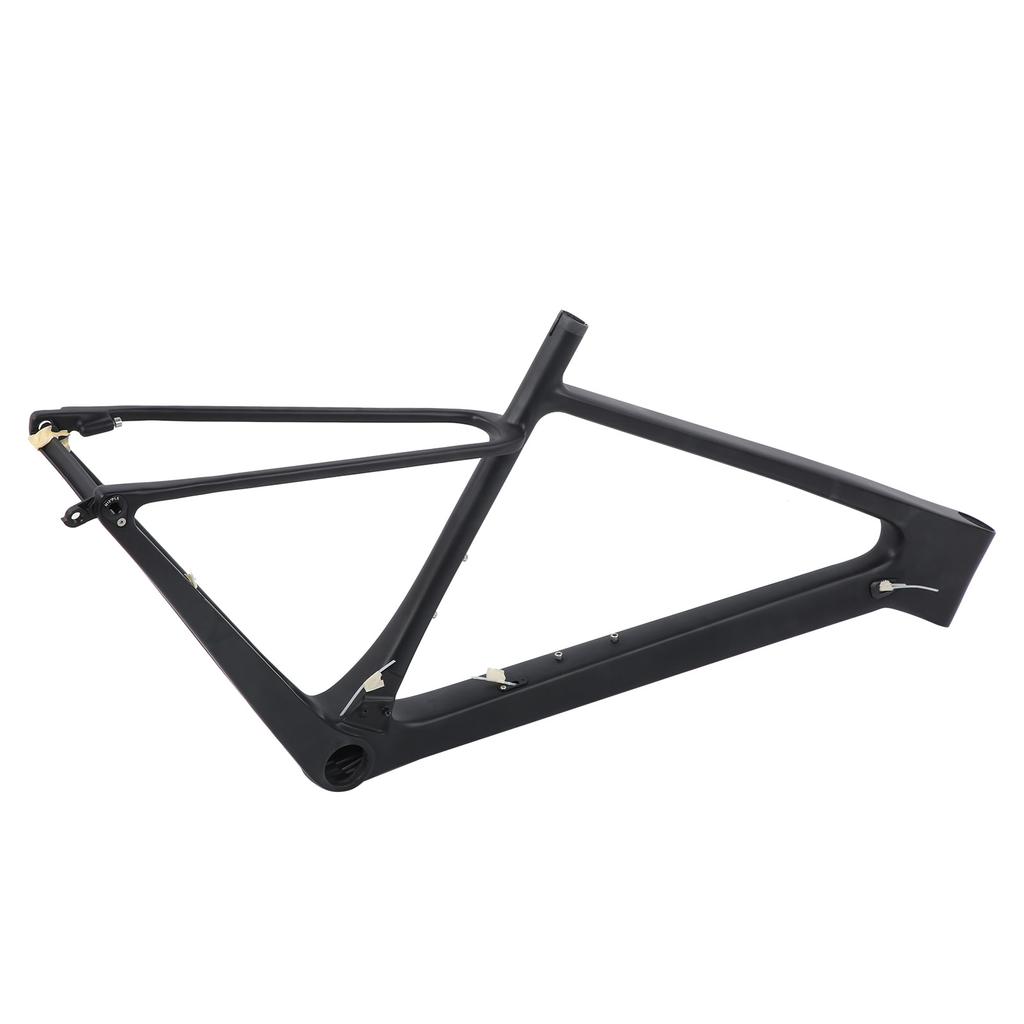Carbon Fiber Bike Front Fork Frame with Seatpost Clip Tube Shaft for Mountain Bicycle