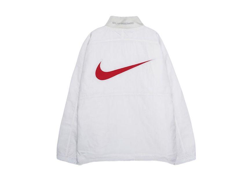 Supreme x Nike Ripstop Pullover Weiß