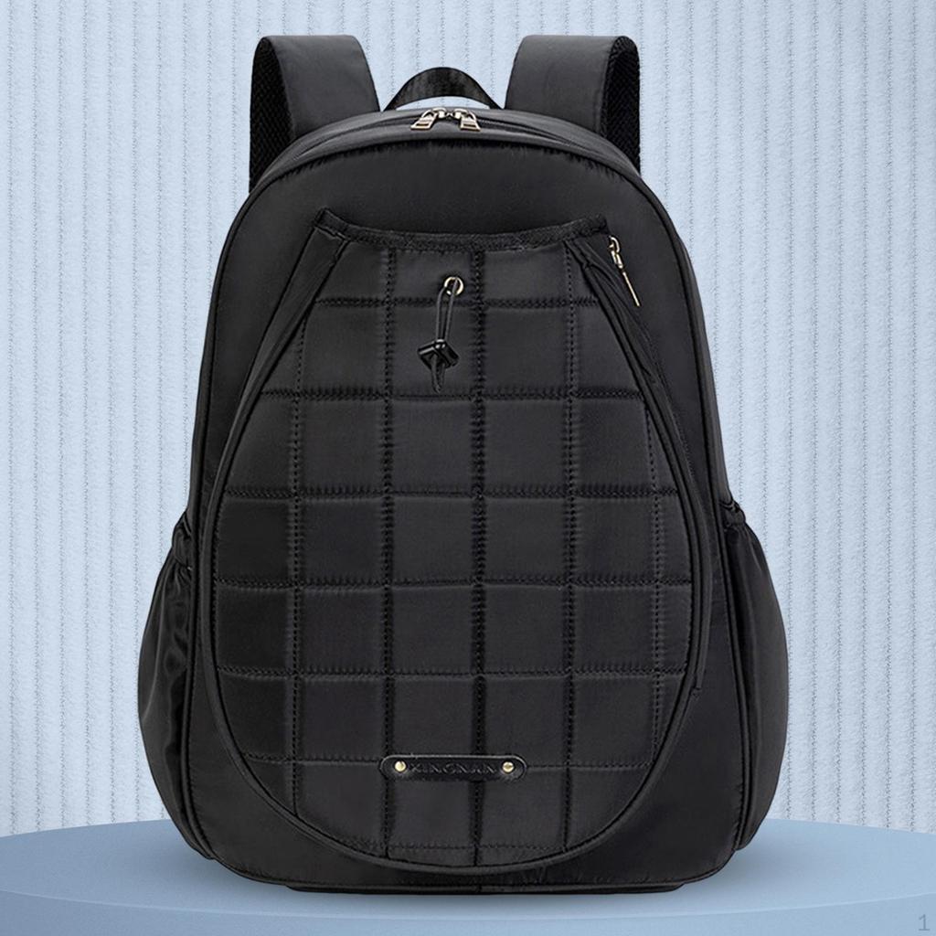 Odolná tenisová taška s odděleným oddílem na boty – ideální pro sport a fitness