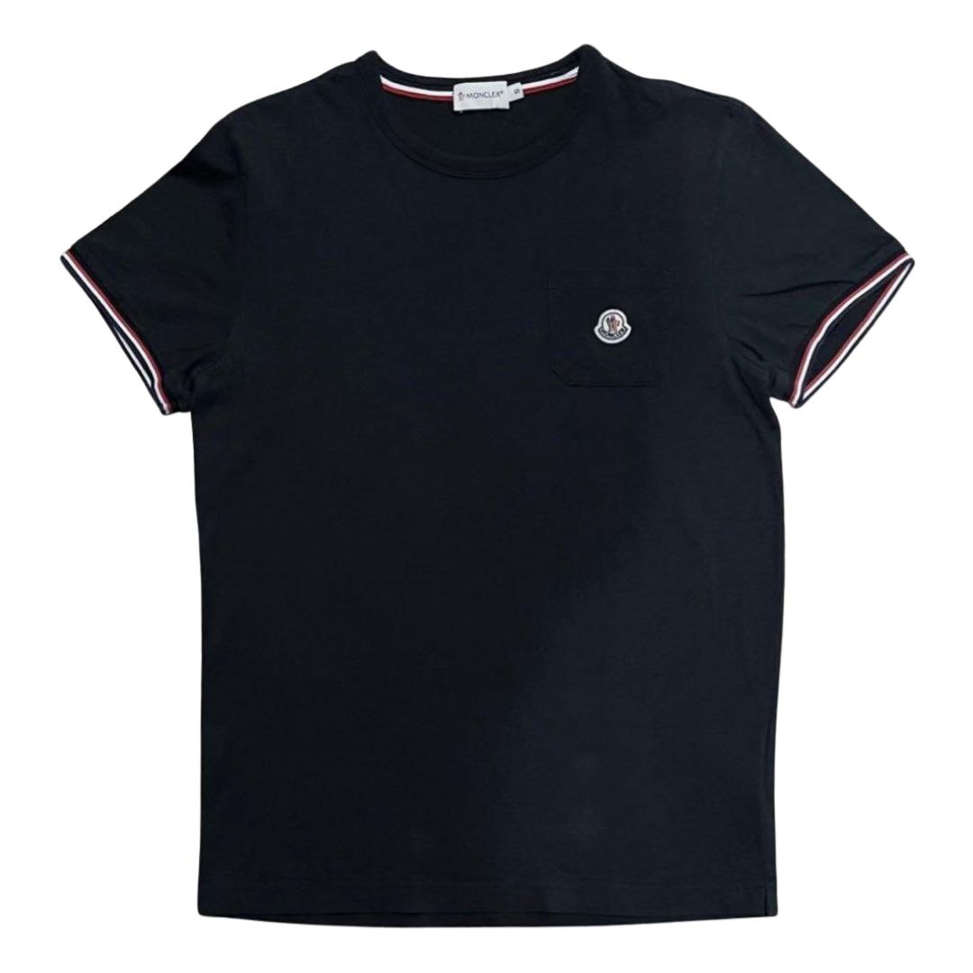 Подержанная мужская футболка с коротким рукавом MONCLER 19800₽