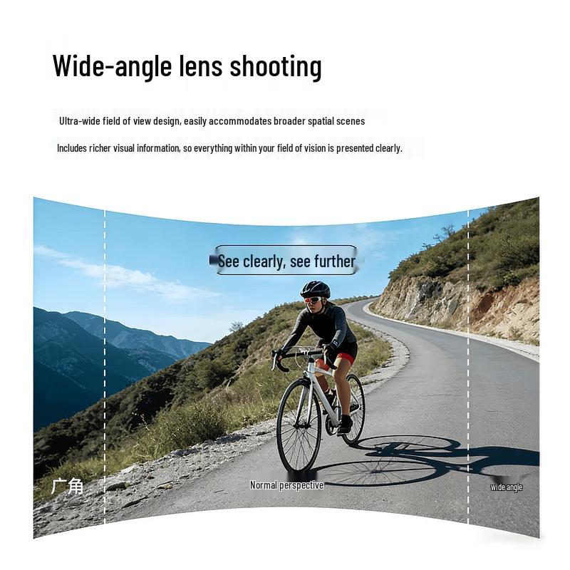 FAMUE Quest 1 2.7K HD Mini Action Camera (CN Version)