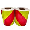 5cm/10cm/15cm/20cm*5M Reflective Adhesive Tapes Fluorescent Yellow-Red Left Right Twill Sticker Reflectors Waterproof  Sheetings