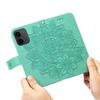 Pro Xiaomi Poco C85 4G/Xiaomi Redmi 15C 4G (171 mm) Pouzdro Vzor Květinový PU Kůže Peněženka Stojánek Kryt na Telefon