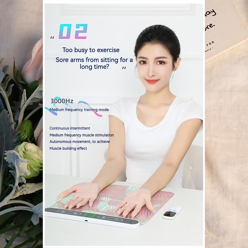 Colorful EMS Microcurrent Massage Foot Pad Smart Pulse Foot Massager Home Portable Leg Beauty Instrument