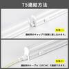 40W LED Fluorescent Light Fixture, Integrated T5 LED Tube, 18W LED, 6000K-6500K Daylight, Ceiling Light, Bar Light, Base Light, 120cm, Fluorescent
