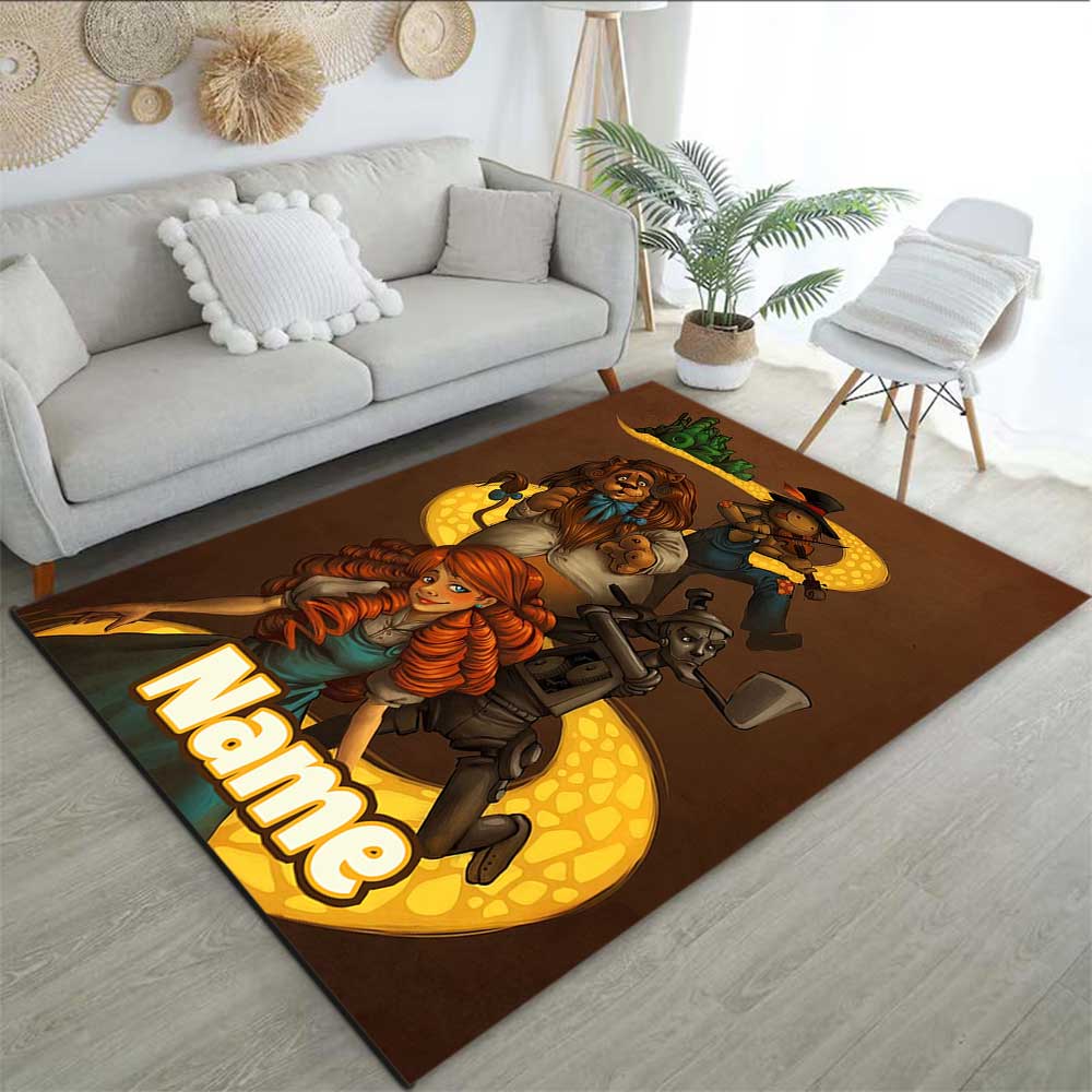 Warner Bros. Film (28) Personalizza il tuo tappeto con nome, cuscino per sedia da ufficio, regalo per camera da letto, soggiorno di casa.