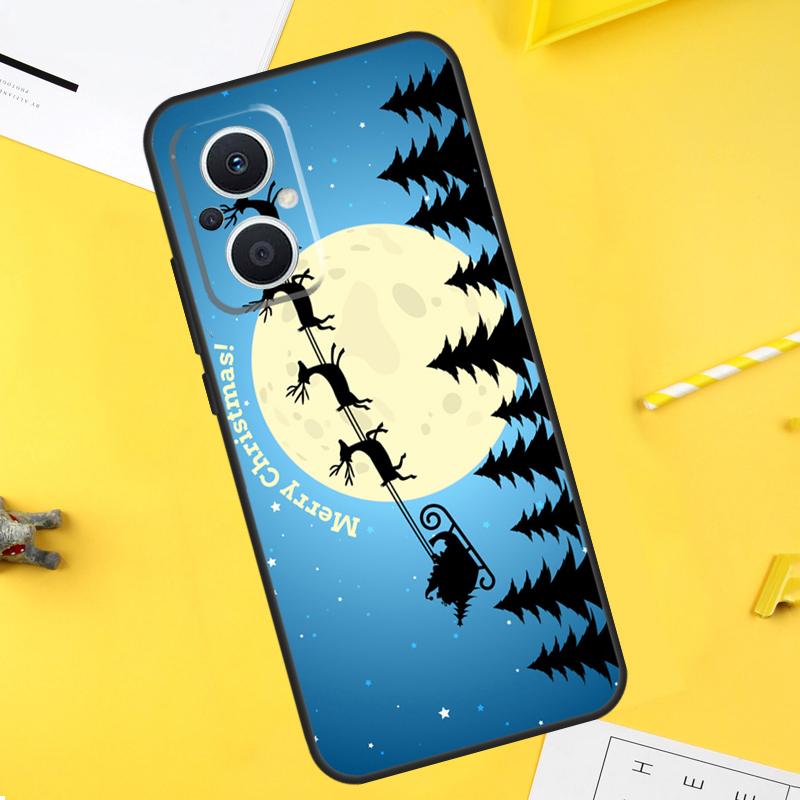 

Merry Christmas Santa Claus For OPPO Reno 10 11 12 13 14 Pro 7 8 Lite 8T 11F 12F 13F 14F OPPO Find X8 X5 X6 X9 Pro Case OPPO Reno13 F