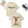Quevedo Buona Notte Tour 2025 Estate Alta Qualità 100% Cotone Puro Maglietta Stampata Uomo Donna Manica Corta Oversize Hip Hop
