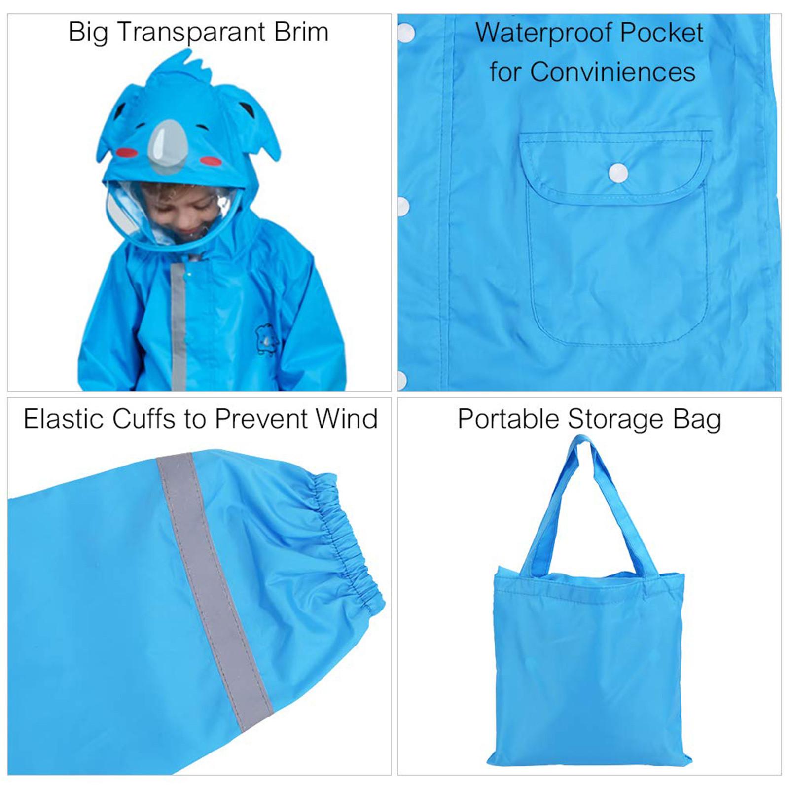 Дождевик для маленьких мальчиков и девочек — фото 5