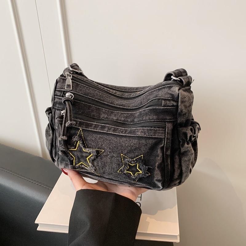 Aspetto di alta qualità, Borsa a tracolla capiente, Borsa a tracolla casual con più scomparti