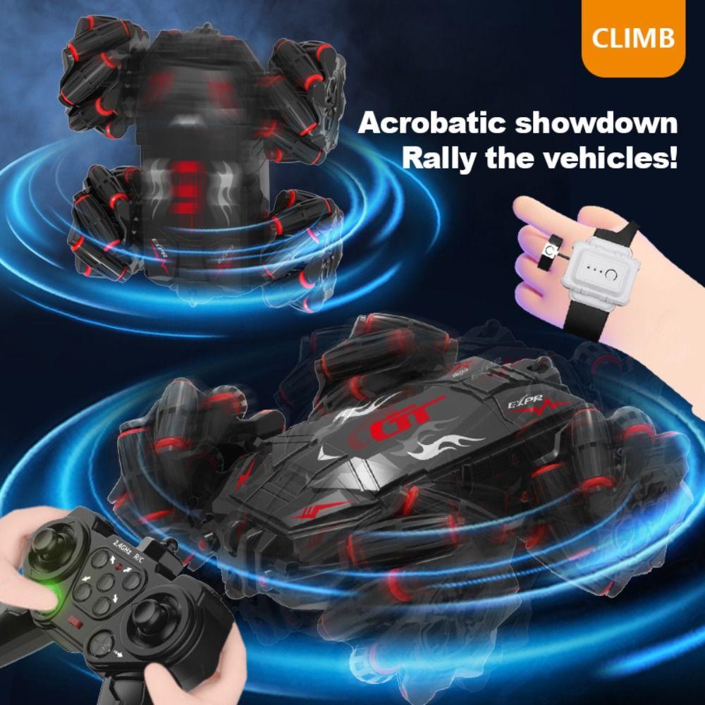 

4WD RC Stunt Car Белый Оранжевый Синий Торсионный Автомобиль Детский Подарок Деформация Дети Взрослые
