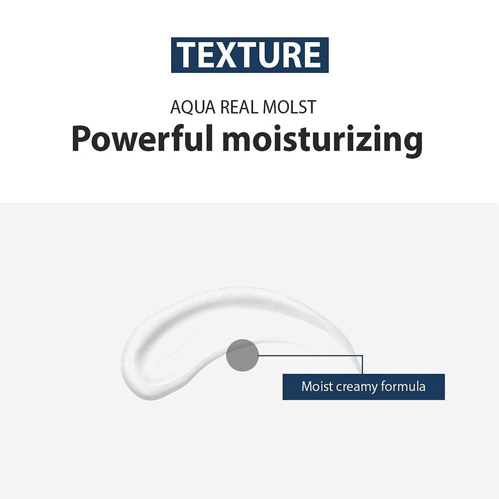 DASHU Herre Aqua Real Moist Alt-i-ett-krem 153ml