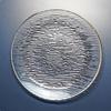 SIFAR Gold Rim Glass Fruit & Snack Plate