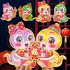 Cartoon Chinese New Year Couplets Set New Year Fu Character Stickers Snake Year Door Window Sticker Decoration Window Sticker