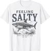 Feeling Salty Vintage Shark Ocean Life T-Shirt