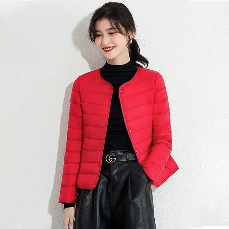 New thin and thin cotton coat women's close-fitting cotton-padded women's cotton-padded inner coat companion fashionable