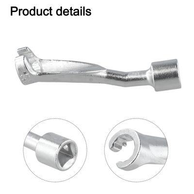Jeu de clés à douille professionnelles 12 pouces pour lignes d'injecteurs diesel 14 mm 17 mm 19 mm pour un retrait facile des lignes d'injecteurs