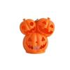 Halloween Skull & Skeleton Lantern Pumpkin Candle Holder