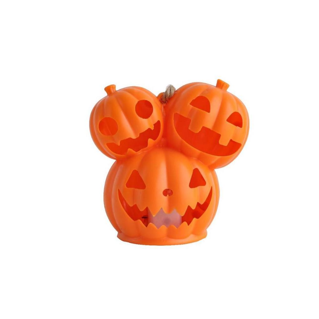 Halloween Skull & Skeleton Lantern Pumpkin Candle Holder