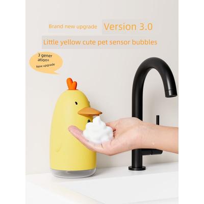 Automatic Hand Sanitizer Dispenser for Children, Foaming Soap Dispenser, Cute Cartoon Design, Fully Electric Foaming Device