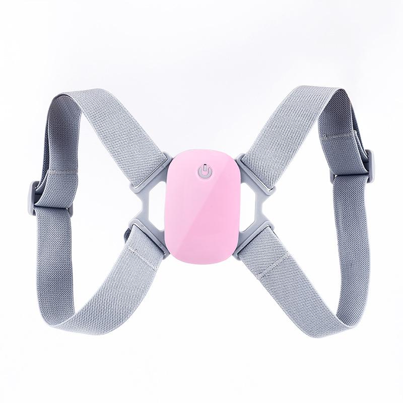 Smart Posture Correction Belt with Sensor Vibration Reminder for Hunchback Back Support Adults Kids Home Office Use